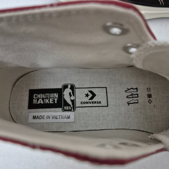 Converse Chuck 70 High Top Leather x Chinatown Market Chicago Bulls - NWoB - Picture 7 of 7